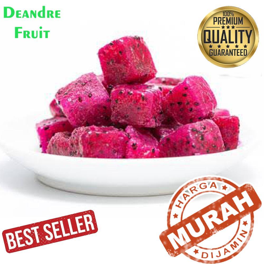 

GROSIR MURAH 500gr Buah Naga Merah Ungu Beku Frozen Dragon Red