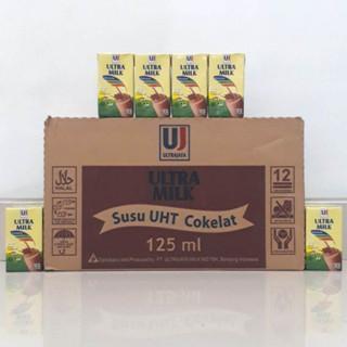 

susu ultra milk coklat uht 125ml x 40pcs