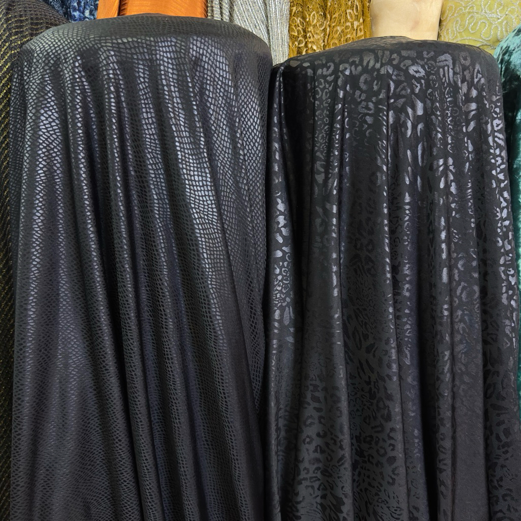 kain kaos spandex import embos / harga per meter