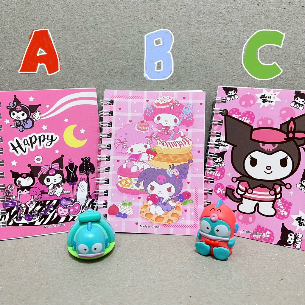 

Buku Tulis Sanrio / Buku Kuromi / Buku Jurnal