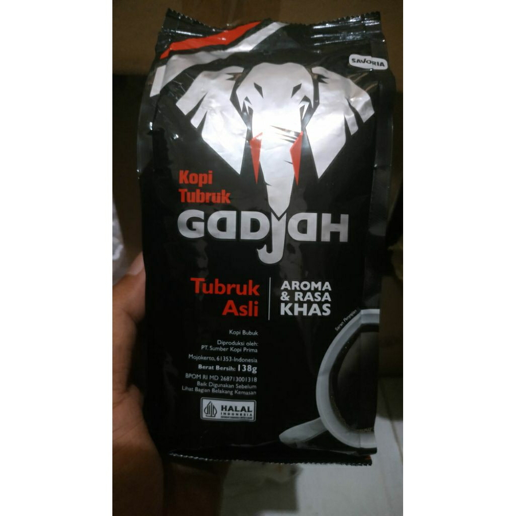 

Kopi Gadjah Tubruk Asli Pouch 138g