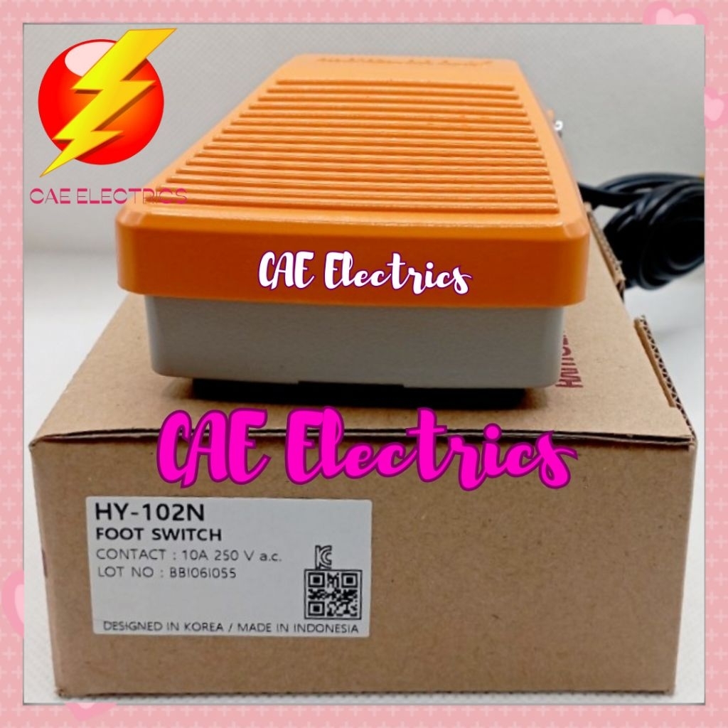 HANYOUNG NUX FOOT SWITCH PEDAL SWITCH HY-102 HY-102N HY102N HY 102N 10A 250VAC