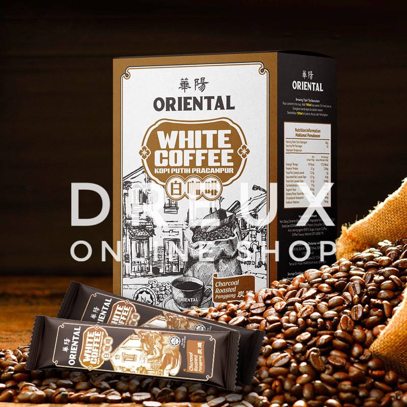 

[IMPORT] ORIENTAL KOPI Charcoal Roasted White Coffee MADE IN MALAYSIA