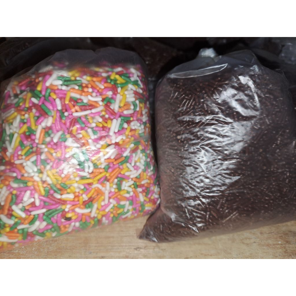 

seres warna warni dan coklat 250 g