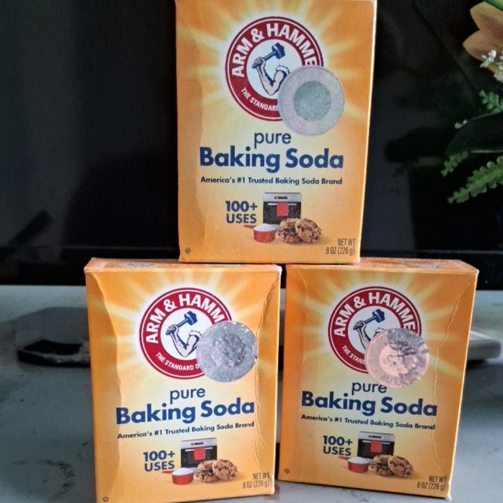 

Baking Soda - Sodium Bicarbonate FOOD Grade / Soda Kue 226gr Arm & Hammer
