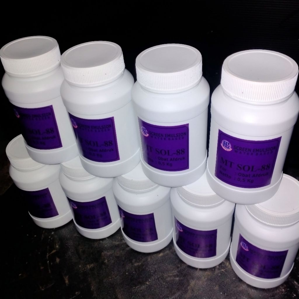 

Obat afdruk sablon MT SOL-88 warna ungu 0,5kg