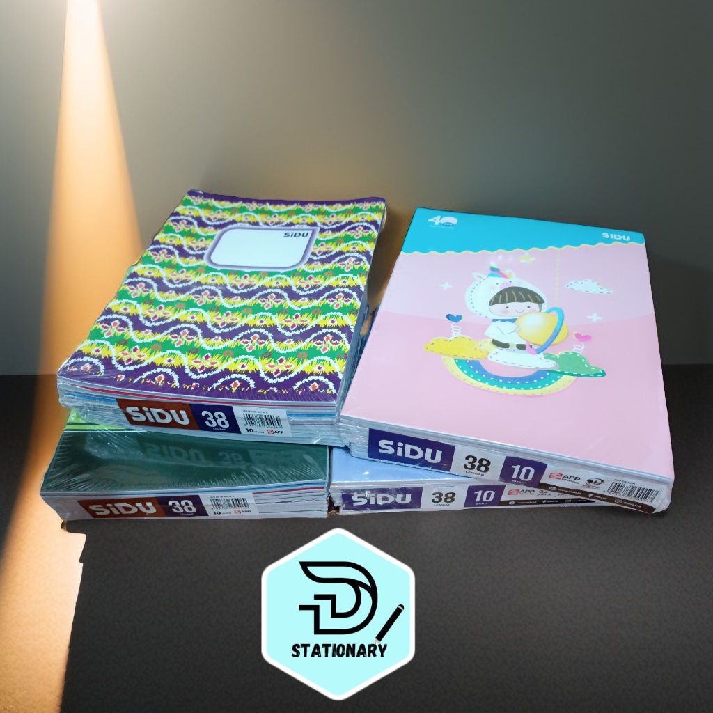 

BUKU TULIS SIDU ISI 38/PERLENGKAPAN SEKOLAH/ALAT TULIS