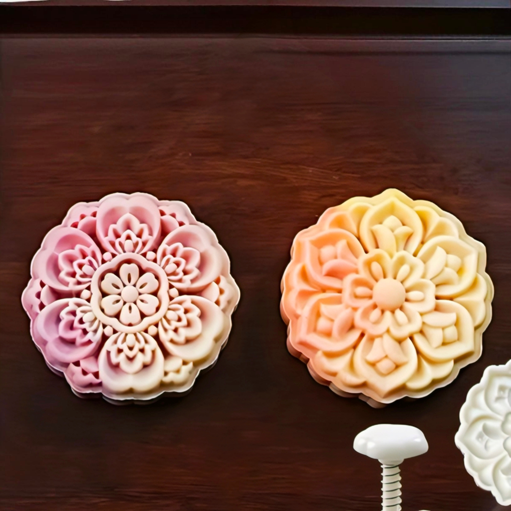 (Terbaru) Cetakan Mooncake 75gr/Cetakan Kue Bulan 75gr /Cetakan Mooncake 75gr