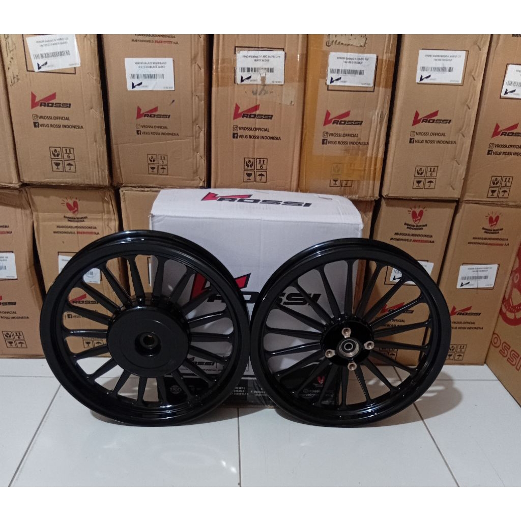Velg V Rossy Beat P18 Hitam.