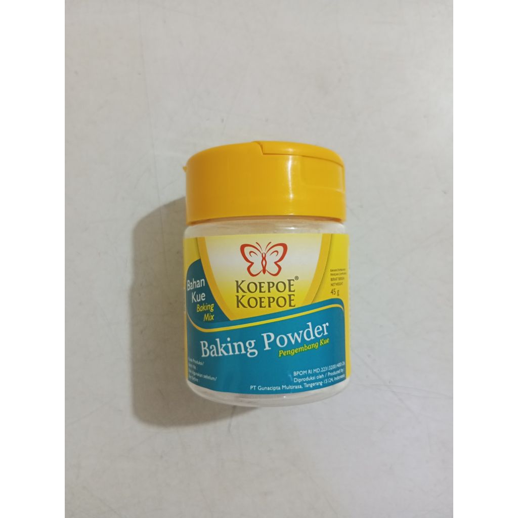 

Koepoe Baking powder 45gr/ Baking powder pengembang kue
