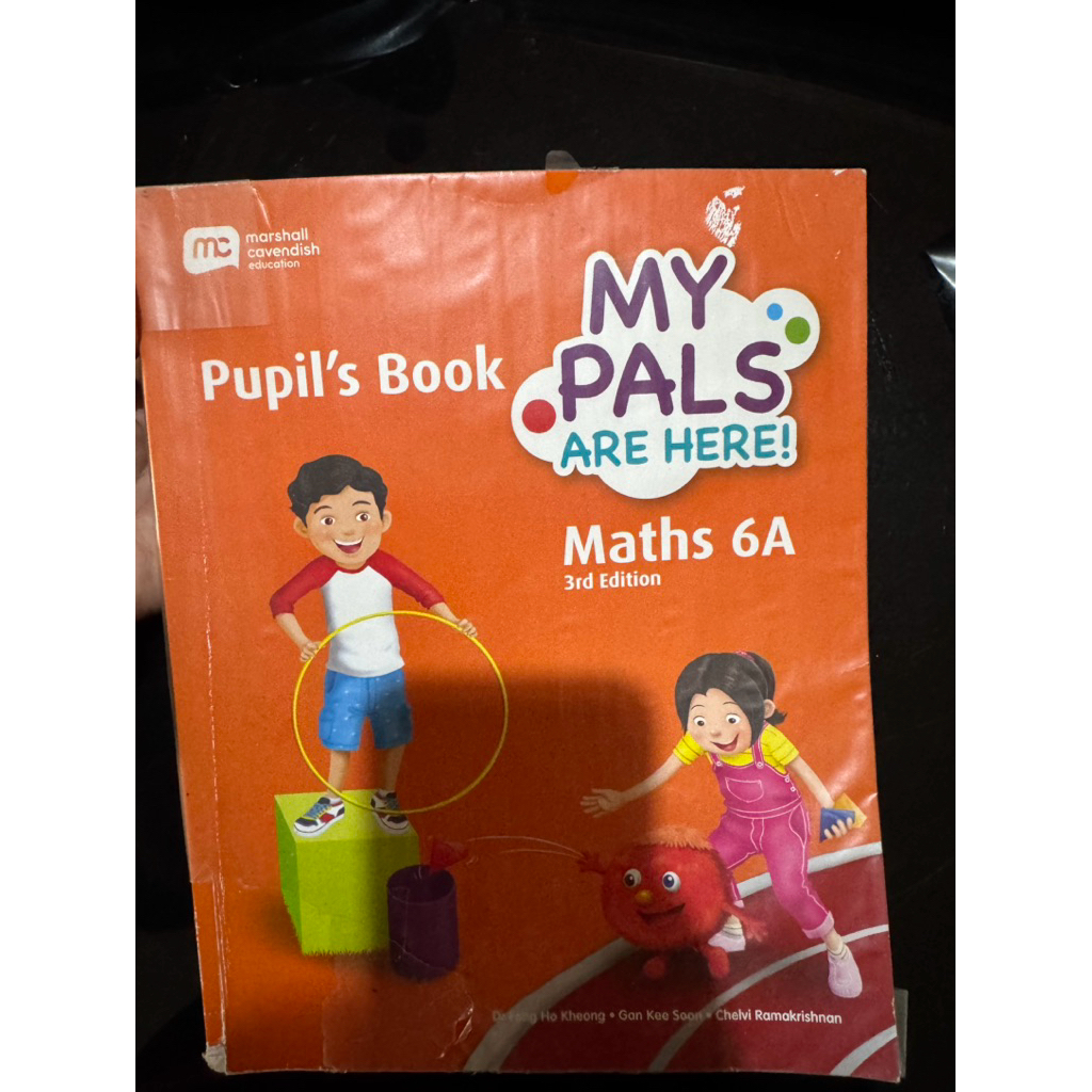 My pals pupils book math 6A bekas preloved