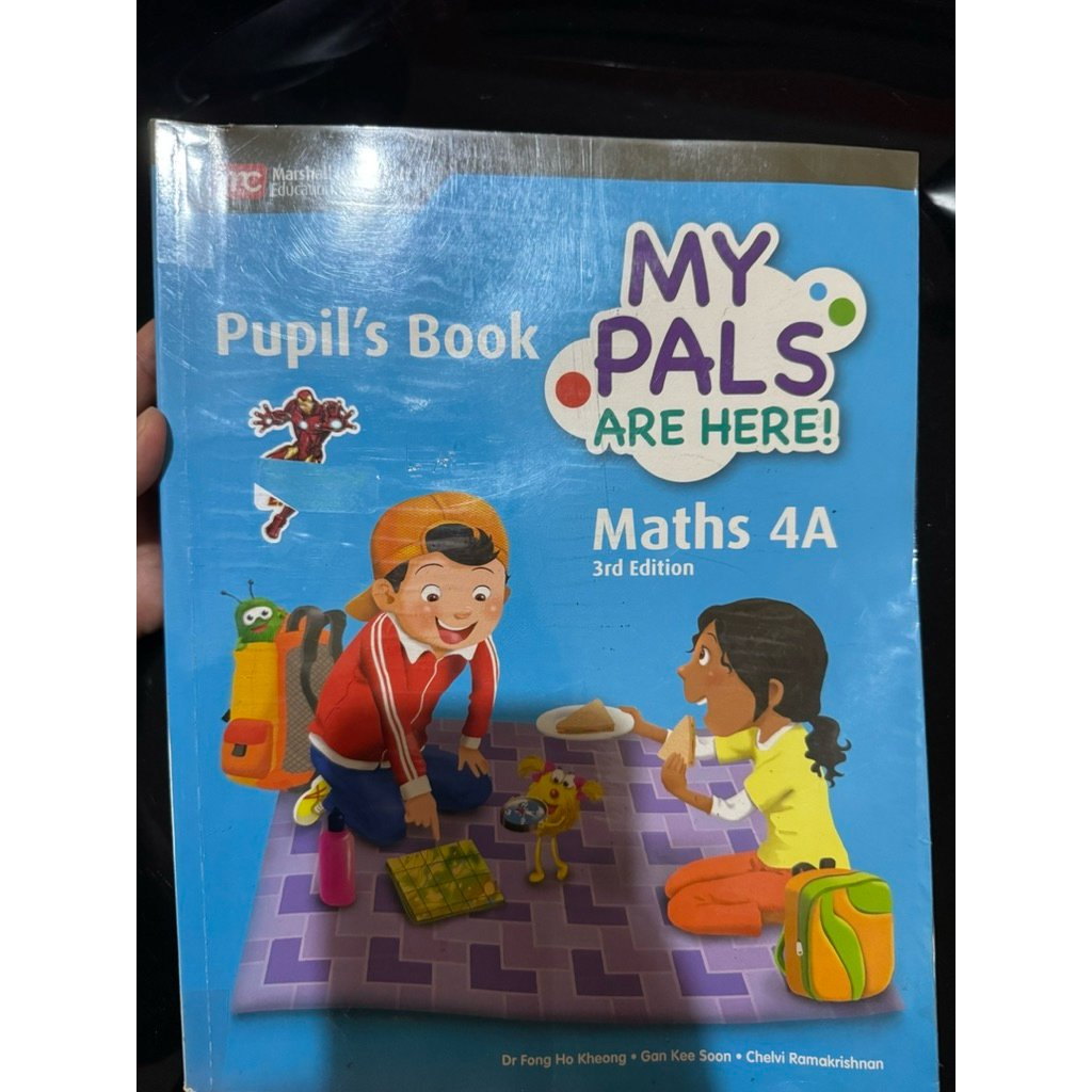 My pals pupils book math 4A bekas preloved