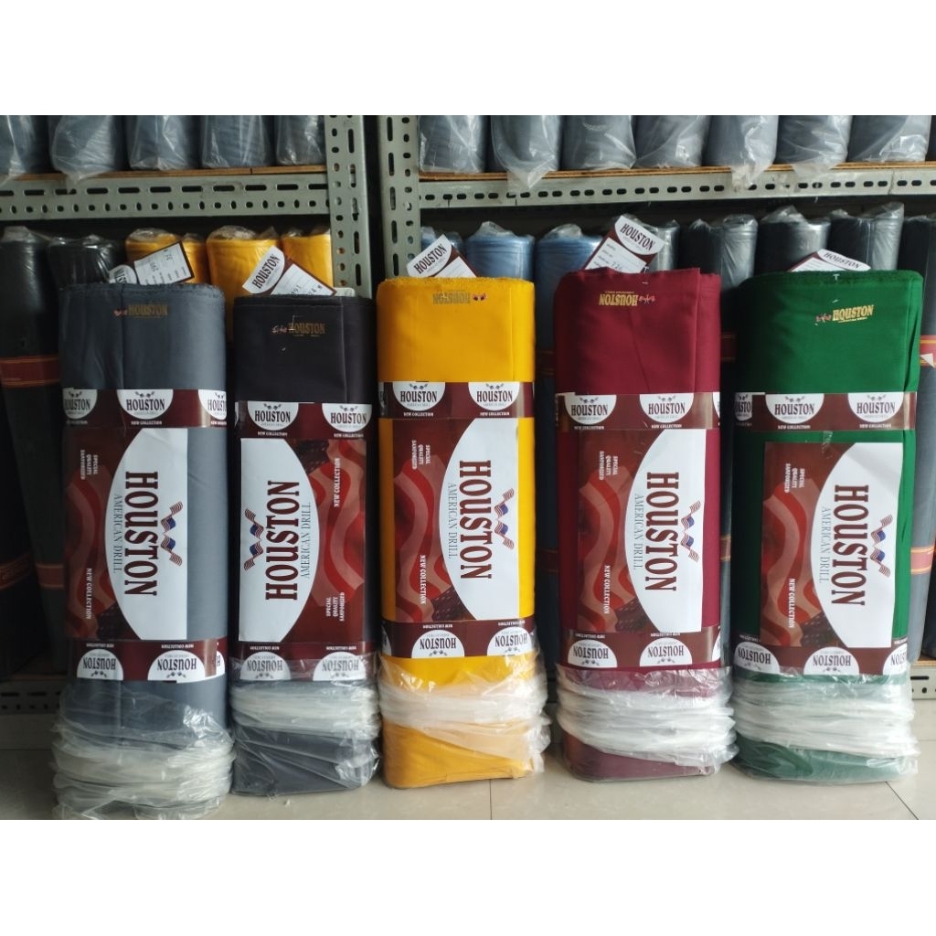 Kain American drill Houston / / American Drill Grosir Dan Ecer Meteran - Variasi 1, 0,50 METER