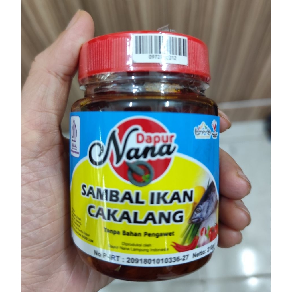 

Sambal Ikan Cakalang 200gr