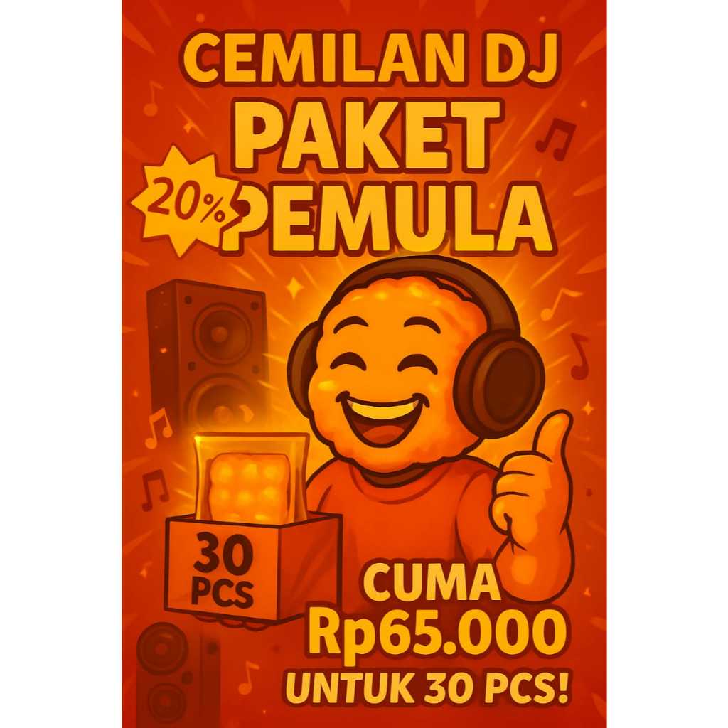

[ DJ Starter ] Kerupuk Kulit - 30PCS | Tersedia Banyak Varian Rasa