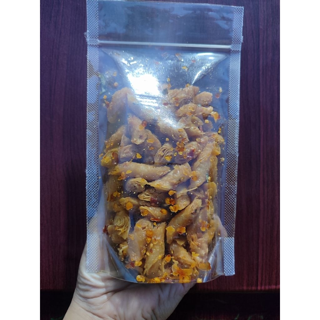 

lumring pedas daun jeruk (lumpia kering) 120gr