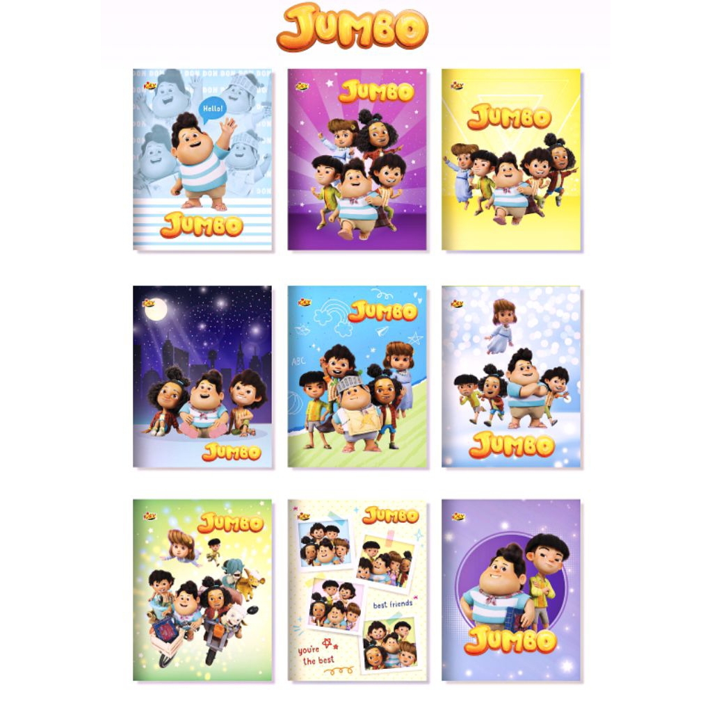 

KIKY Buku Tulis 58 Lembar (berwarna & bergambar) isi 10 buku