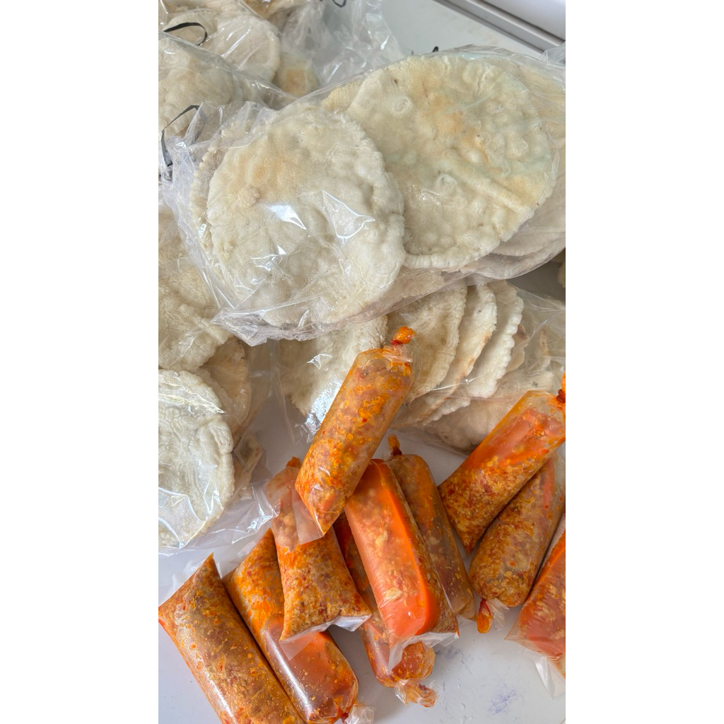 

kemplang Menggala sambel tahu