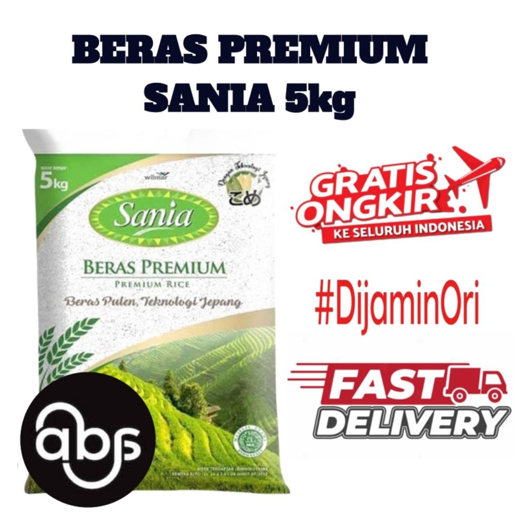 

BERAS PREMIUM SANIA 5kg