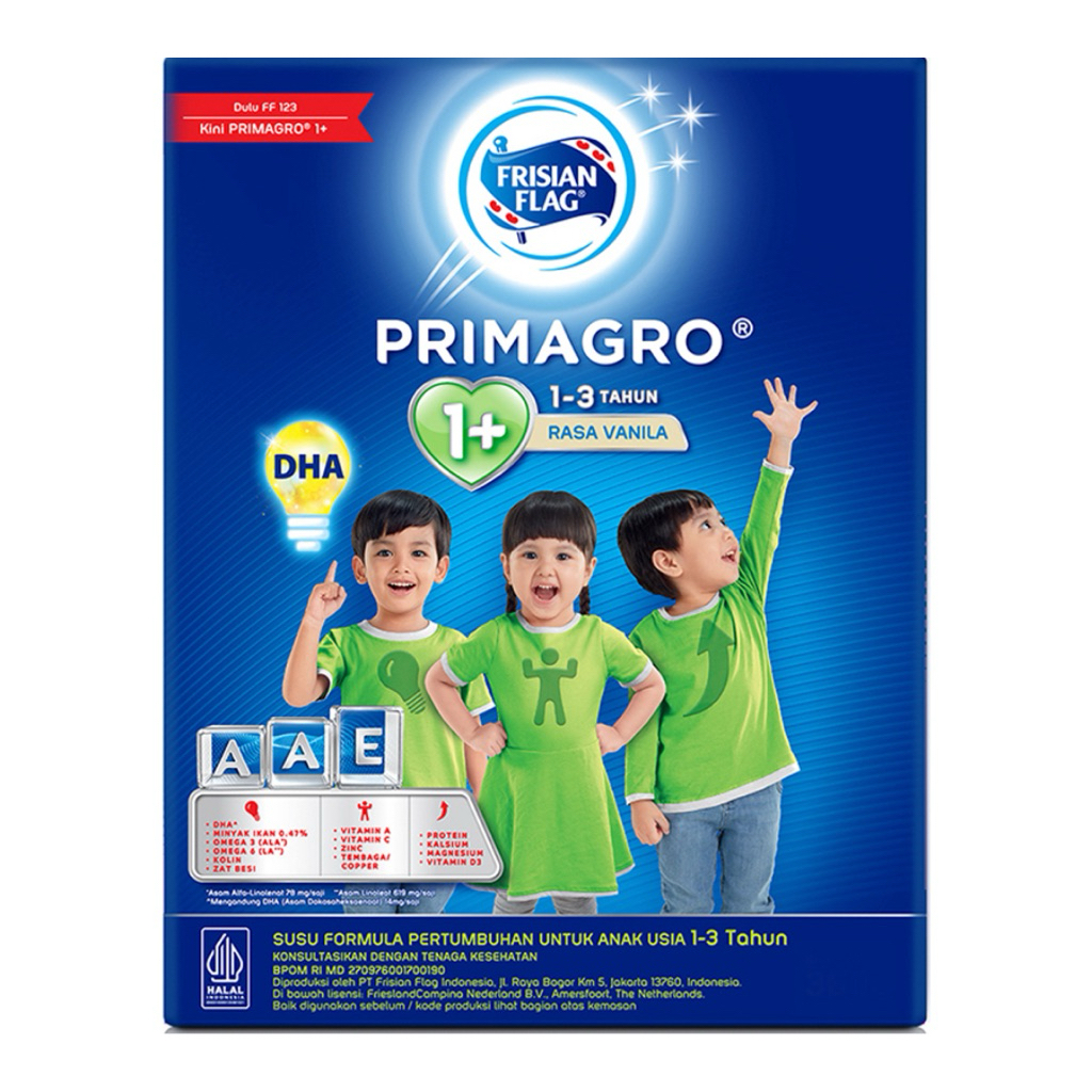 FRISIAN FLAG - FRISIAN FLAG PRIMAGRO 1+ SUSU ANAK 1-3 TAHUN 750g