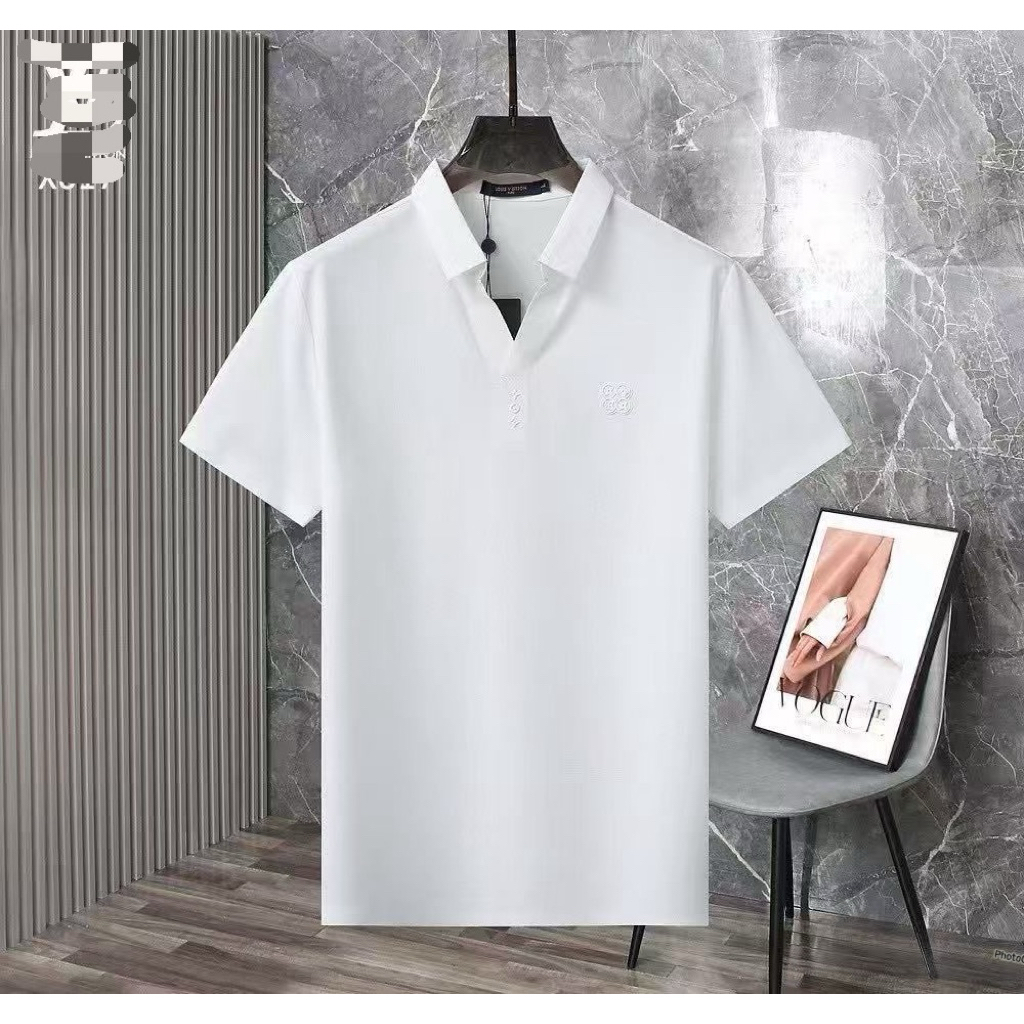 baju kaos berkerah pria dewasa polos import / polo shirt pria branded