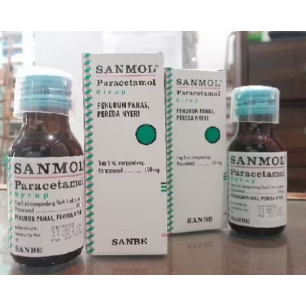 sanmol sirup (Paracetamol syrup)/ parasetamol sirup