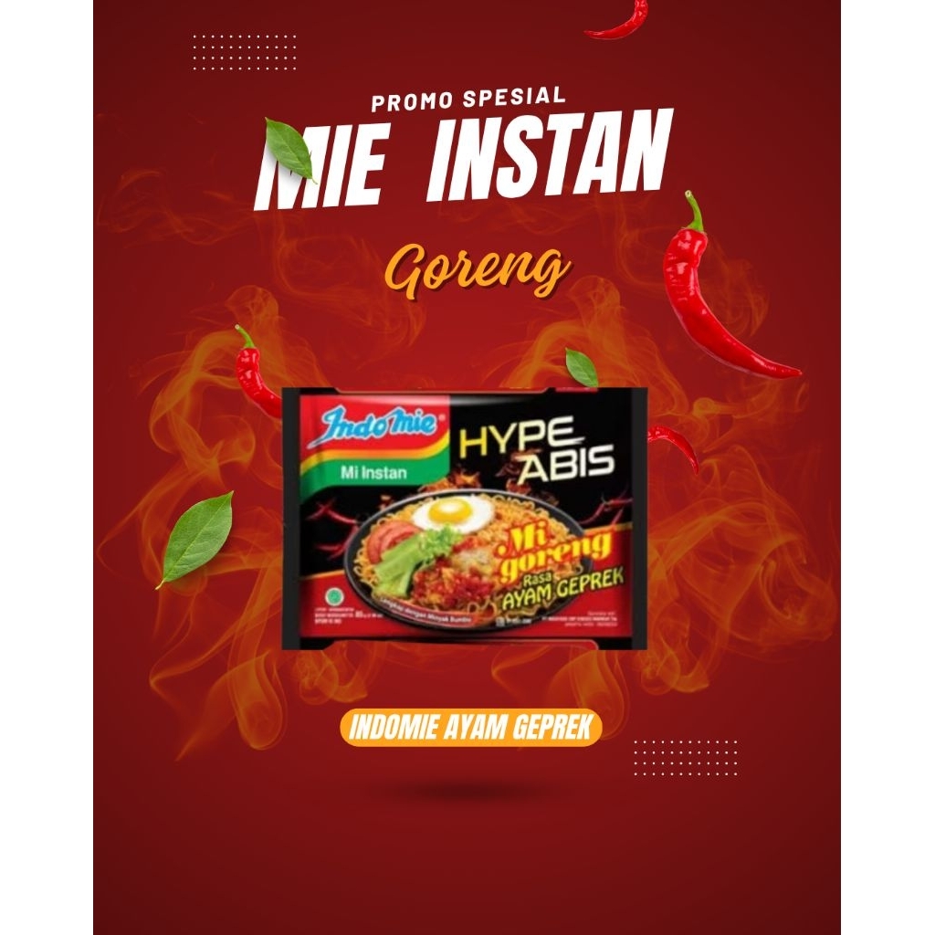 

Indomie Mi Instan TERLARIS! Rasa Enak, Bikin Nagih! Original & Varian Rasa - Best Seller Shopee!