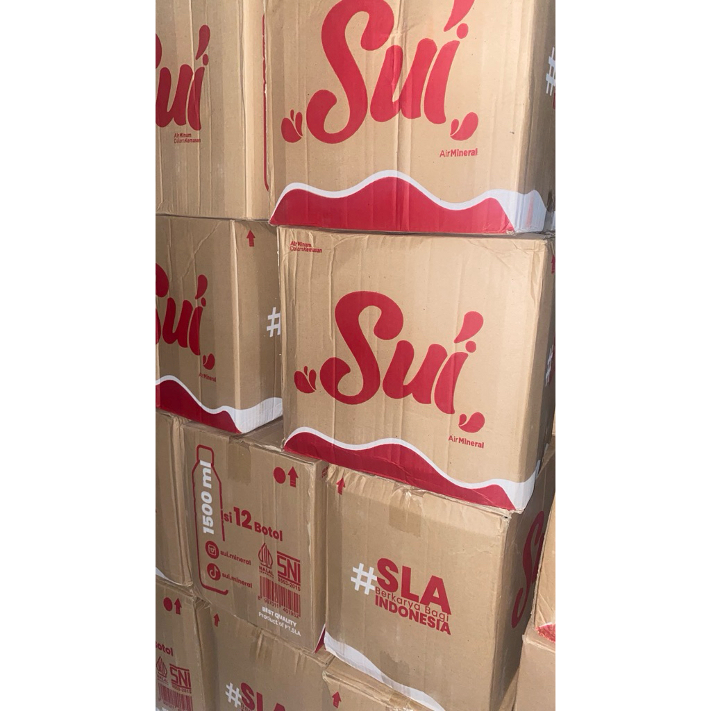 

Sui Air Mineral 1,5 Liter x 12 Botol