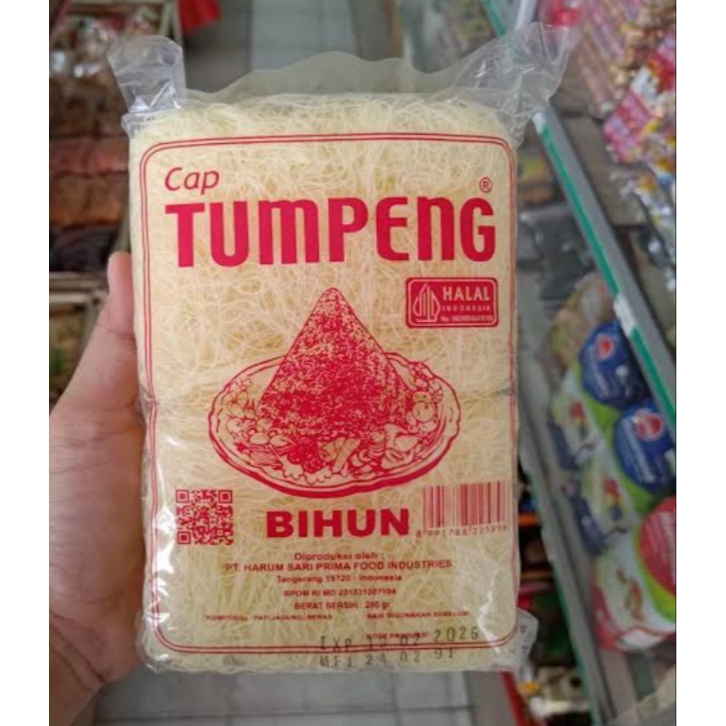 

BIHUN CAP TUMPENG HALAL 250 GR