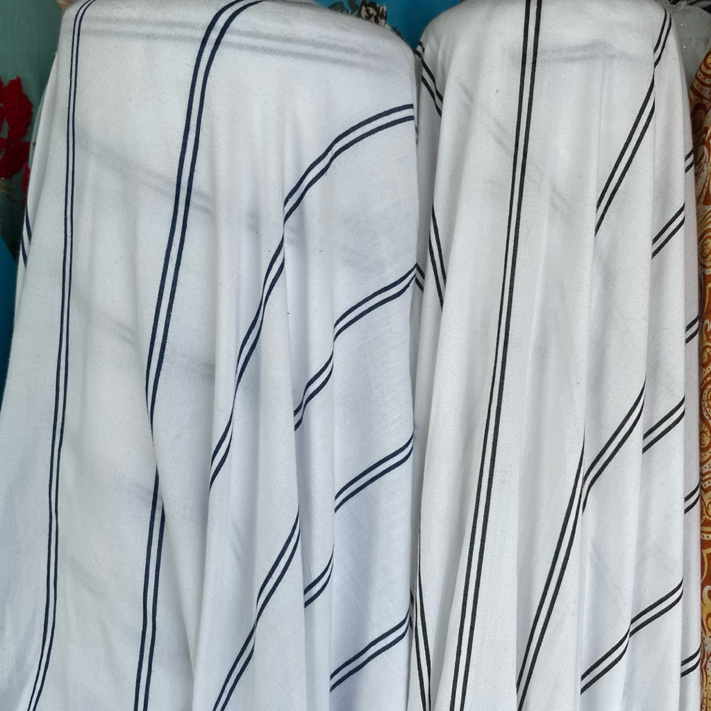 kain katun motif - kain katun paris poplin motif salur - kain katun original - kain katun style prem