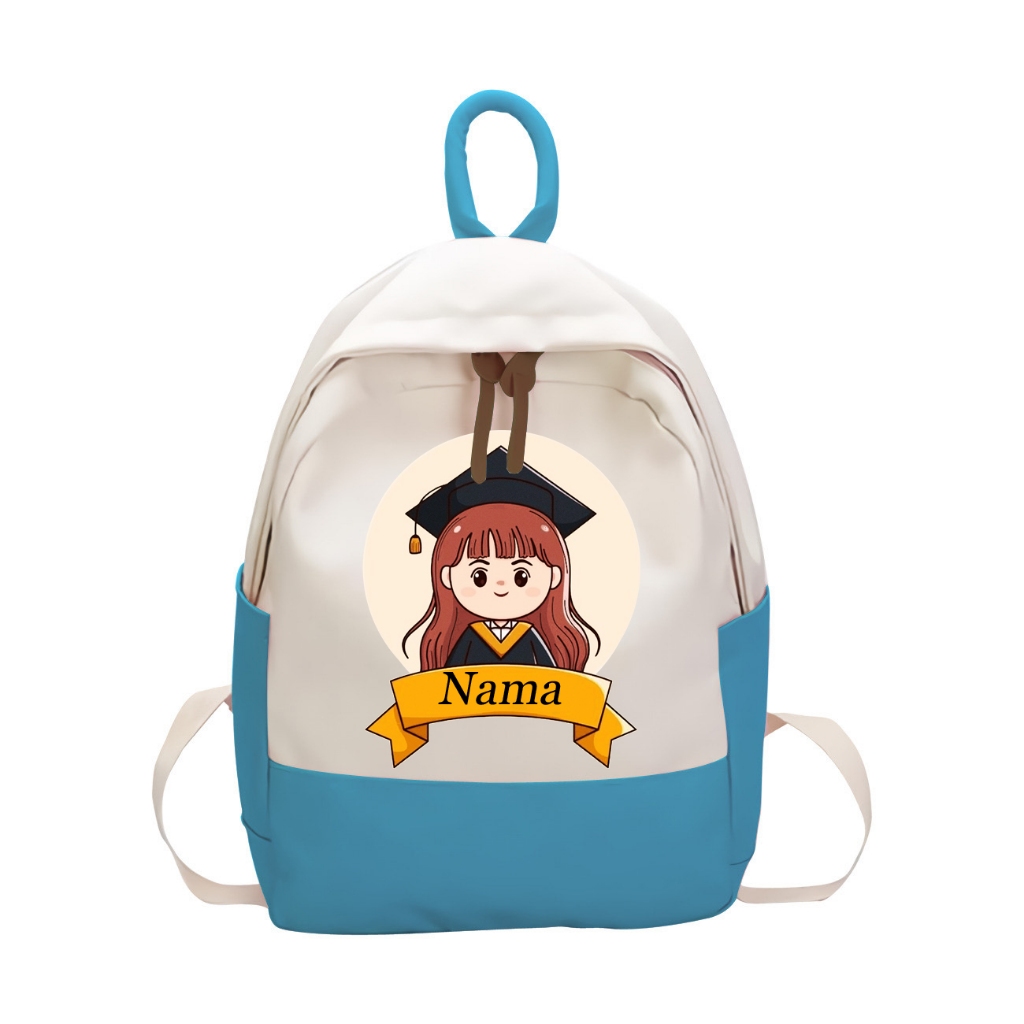 Backpack Tas Ransel Karakter Anak Perempuan Wisuda TK SD