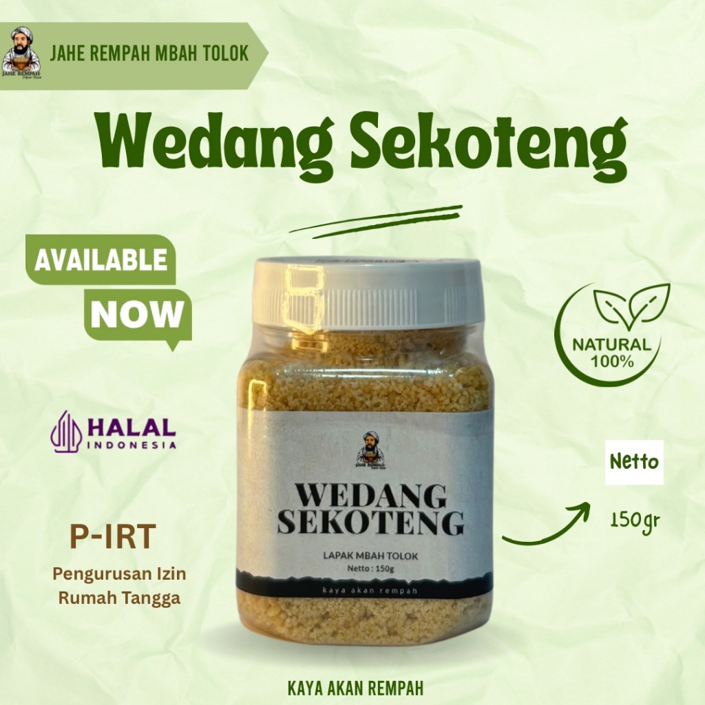 

WEDANG SEKOTENG UNTUK MENGATASI MUAL DAN MEREDAKAN SAKIT KEPALA