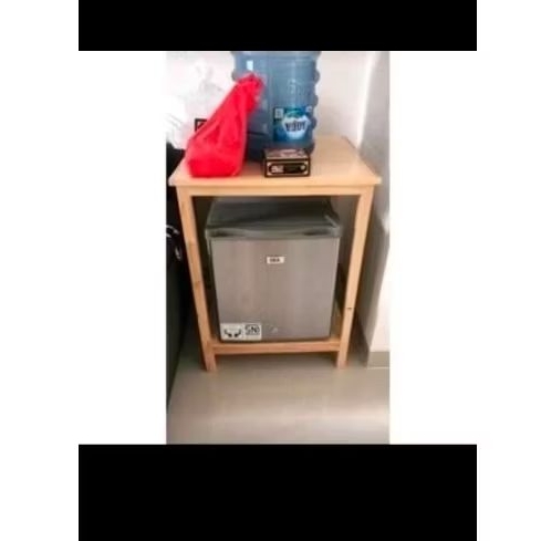 meja kulkas mini