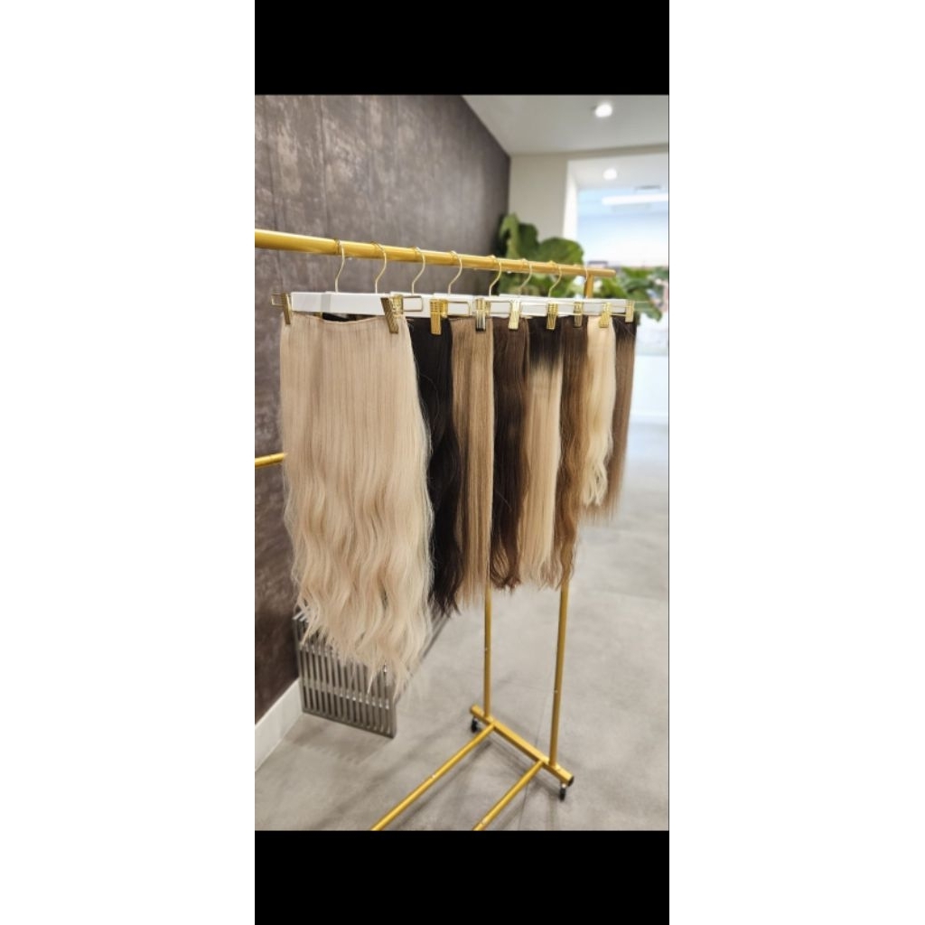 Hair clip asli rambut manusia