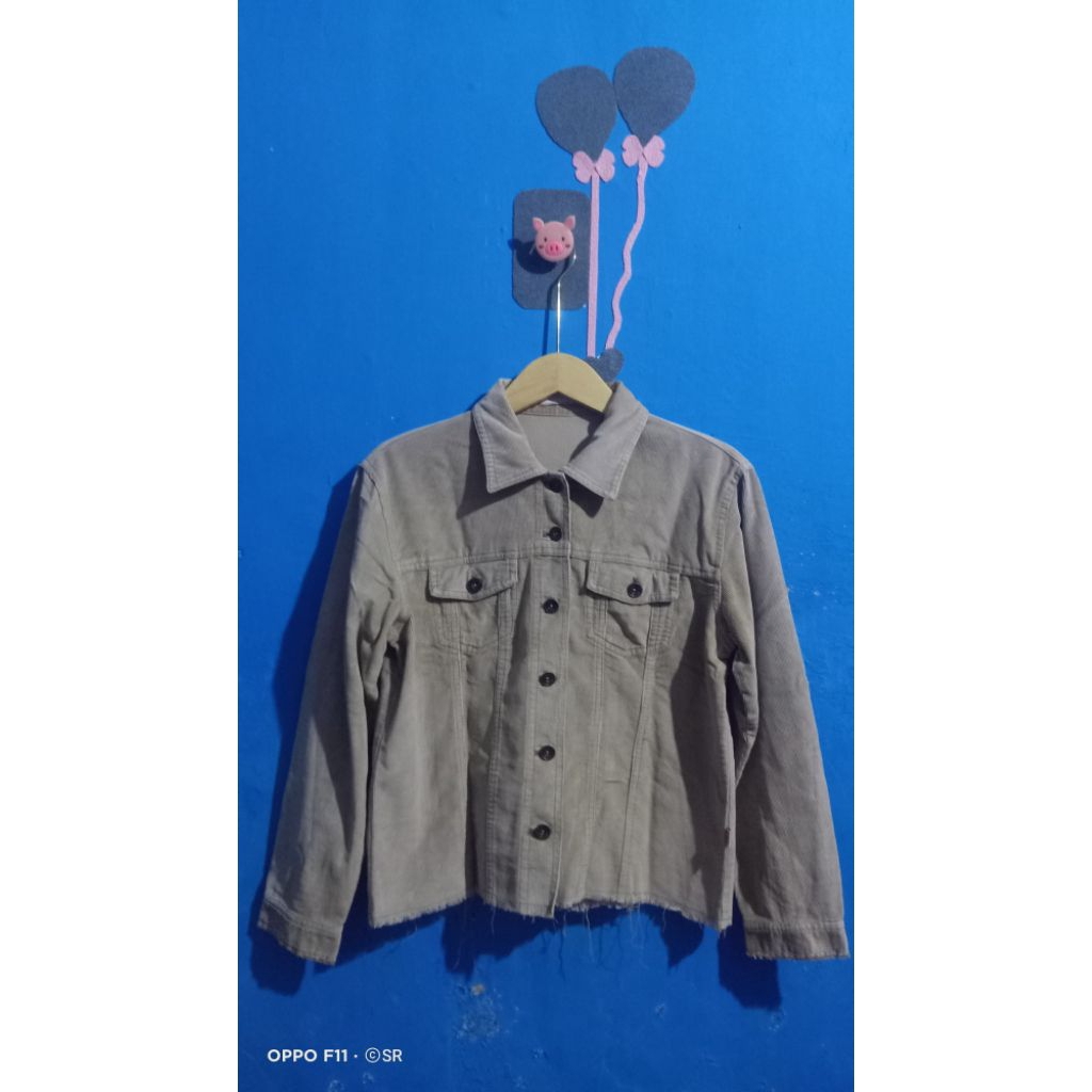 preloved jaket Corduroy EXIT