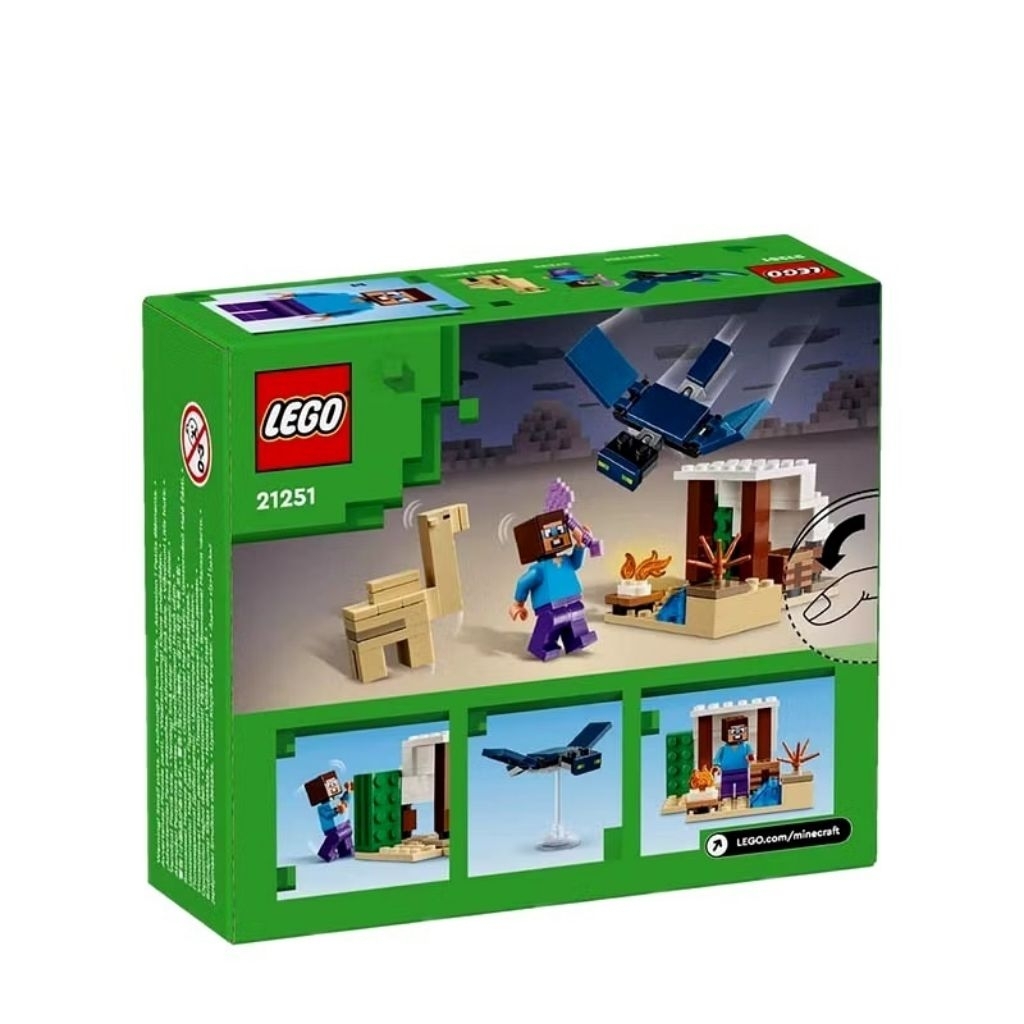 Lego Minecraft - Steve's Desert Expedition 21251 - Original
