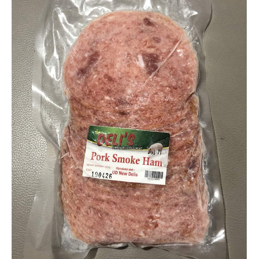 

Smoke Ham Babi Khas Bali 500 Gr / Daging Babi Ham Babi Asap