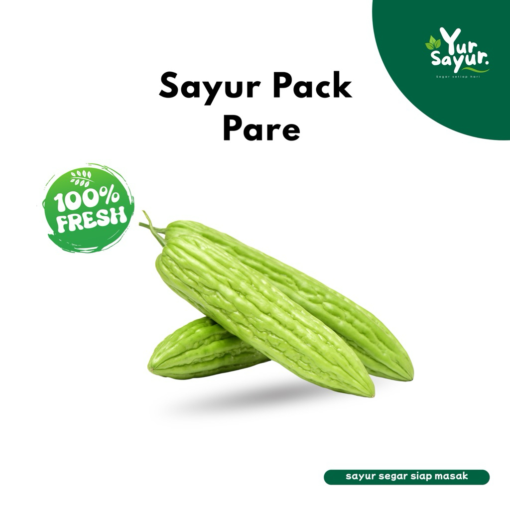 

YUR SAYUR - Sayur Pare Fresh Langsung Panen Cocok Tumis & Rebus