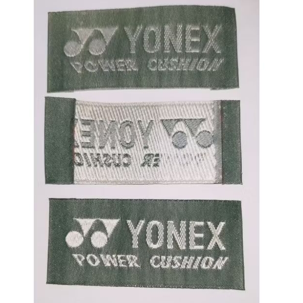 

label merek brand tag (main) label yonex