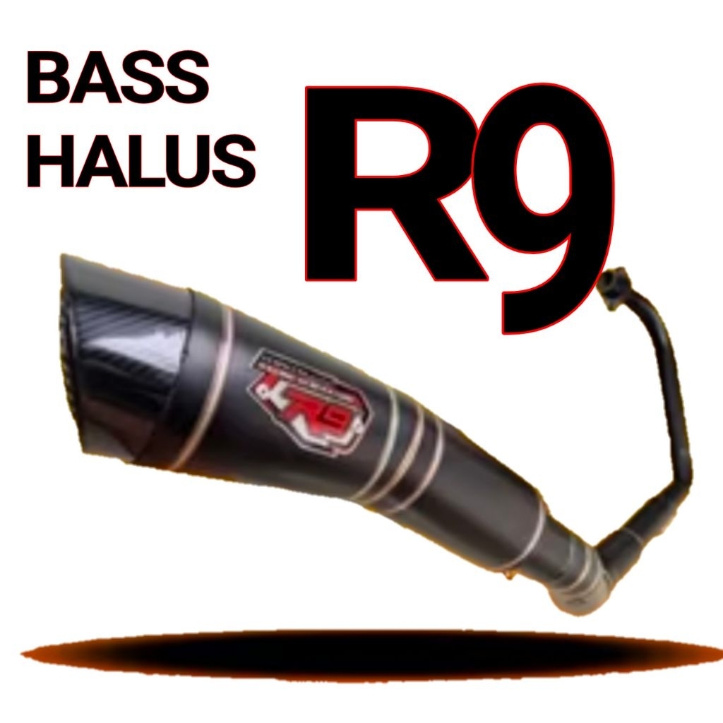 KNALPOT RACING R9 Suzuki Satria FU Injeksi 2016 - 2023 PNP suara ngebass tinggal pasang