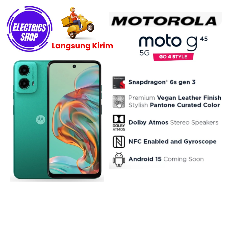 Motorola G45 5G 8/256 GB Garansi Resmi MOTOROLA