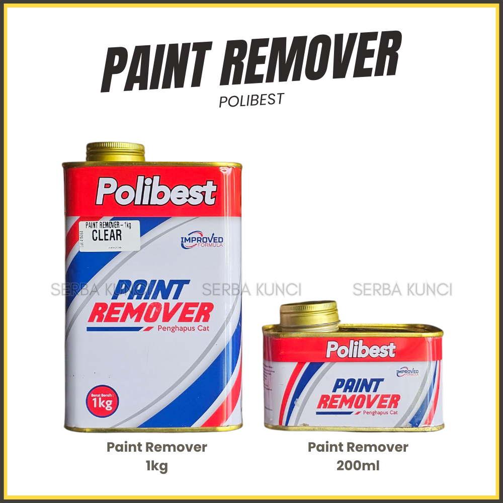 

Remover Cat Polibest 200cc| Pembersih | Penghapus Paint