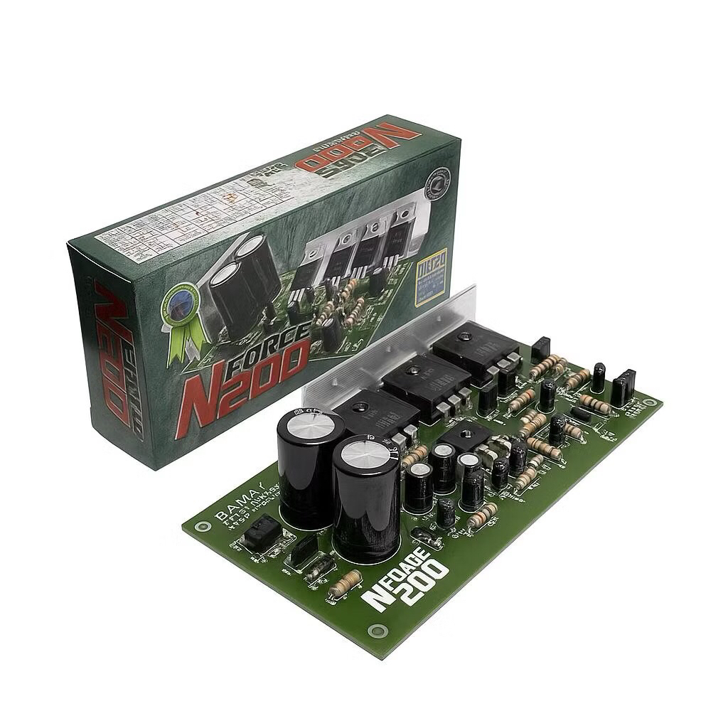 Kit Power Stereo 200W NFORCE N FORCE N200 PLUS PSU BELL BGR N-200 N 200 Amplifier Stereo Audio Sound