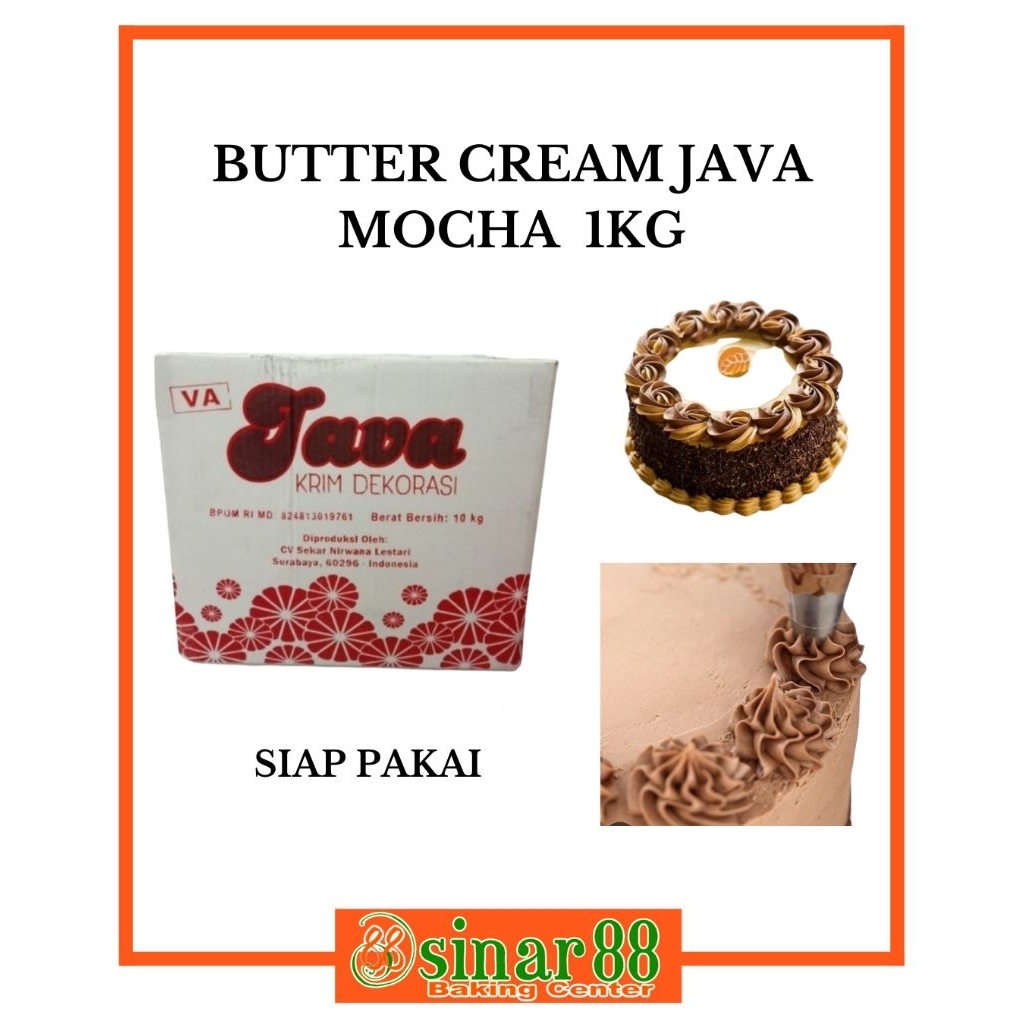 

Butter Cream Java Mocha 1kg