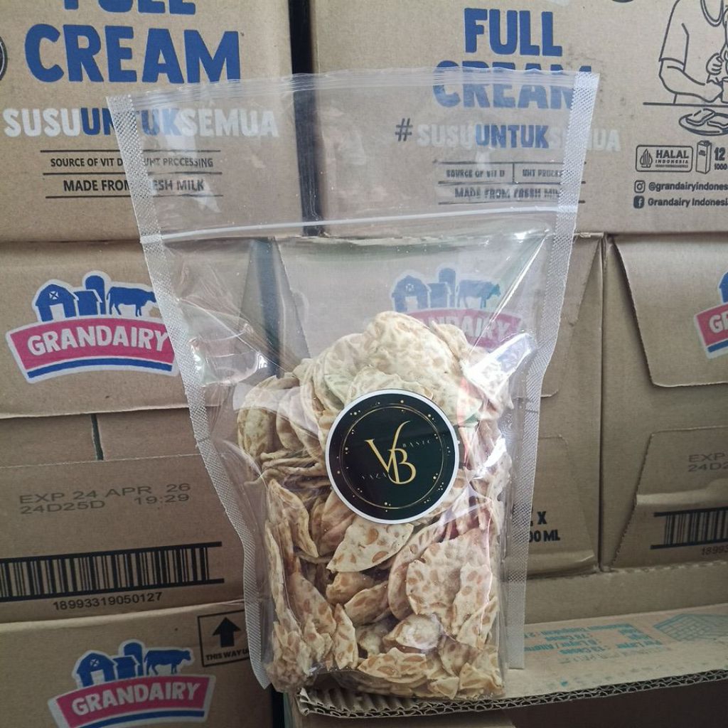 

Keripik Tempe Sagu Renyah / Keripik Tempe Mini 250GR