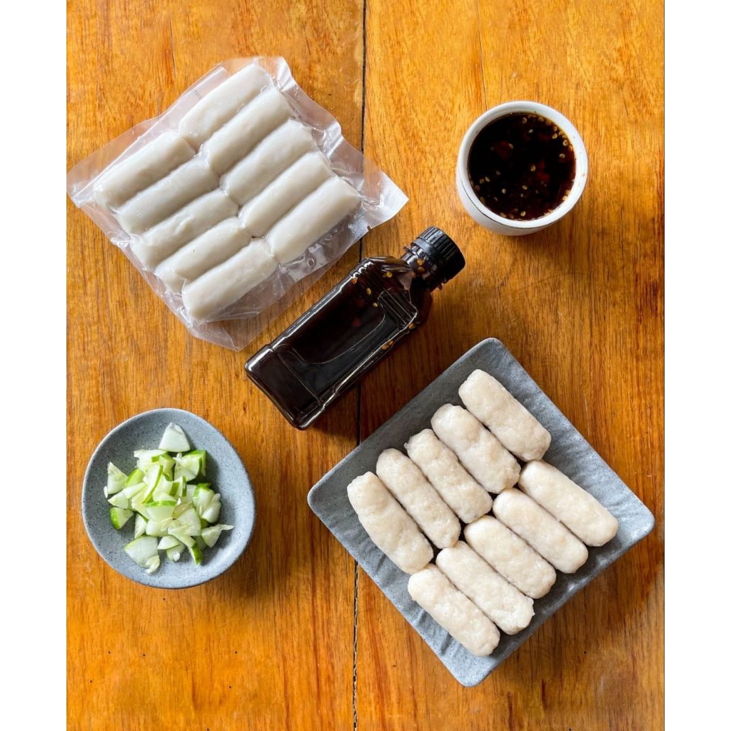 

Pempek Palembang Asli (Lenjer Mini) Sikok_Tigo