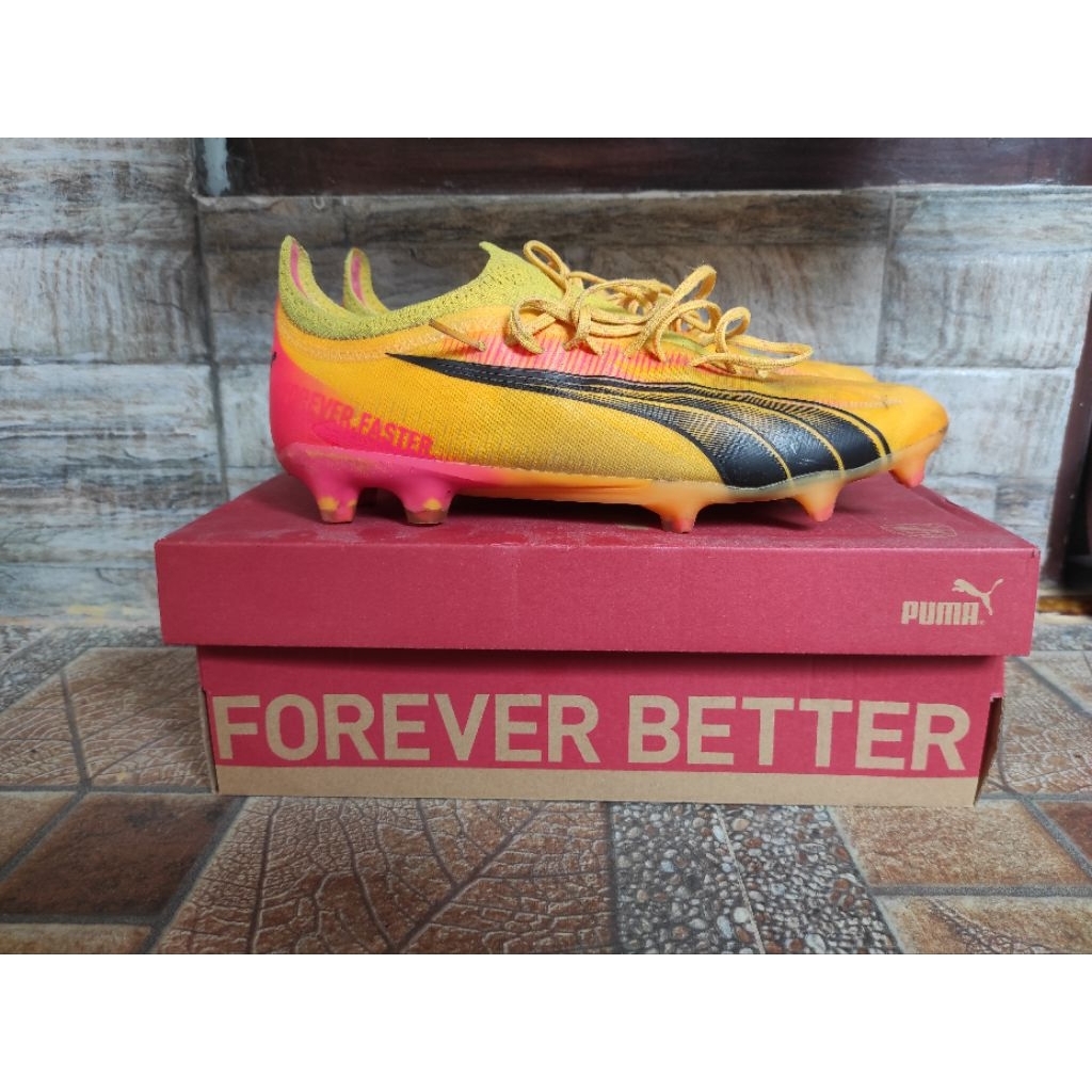 Sepatu Bola Pria PUMA ULTRA ULTIMATE FG ORIGINAL - 43 BEKAS