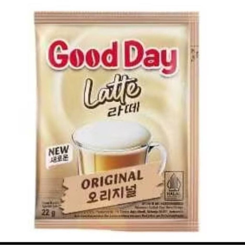 

Good Day Latte New/kopi Good Day/kopi good day renteng isi 10 saset