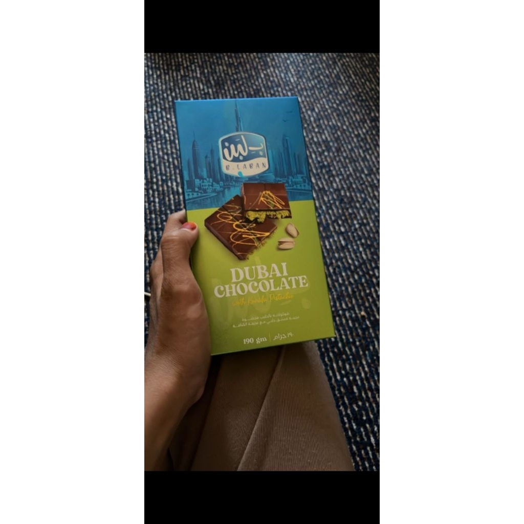 

Dubai Chocolate B'Laban With Kunafa Pistachio