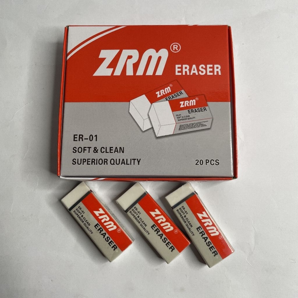

penghapus ZRM eraser besar putih satuan